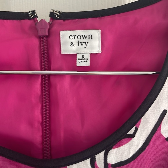 Crown & Ivy women’s dress Size 6. - Picture 3 of 4